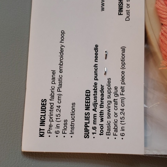 Pumpkin Punch Needle Kit NEW - Picture 5 of 6